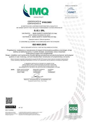 1° 2027.09.12 Certificato SIEI - ISO 9001-2015 - CSQ